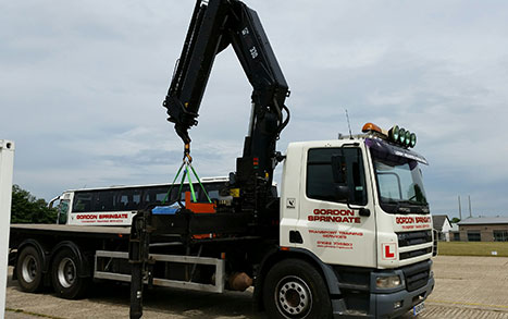 Lorry loading