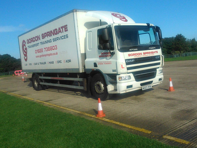 Lorry on pad 3